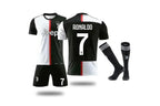 Juventus Home Ronaldo #7 CR7 Jersey Kit Youth/Adult INTERNATIONAL STOCK