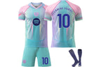 Lamine Yamal 25/26 Barcelona Special Blue/Pink Edition #10 Jersey Kit Youth/Adult (INTERNATIONAL STOCK)