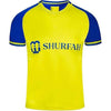 Al-Nassr Home Jersey Ronaldo #7 Yellow/Blue Youth Kit LOCAL STOCK