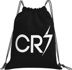 Football Legend Ronaldo CR7 Drawstring Bag | 36x30cm Midi Sized Backpack