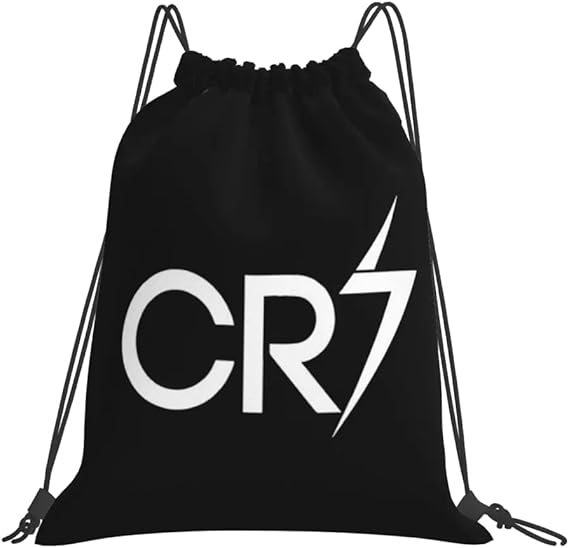 Football Legend Ronaldo CR7 Drawstring Bag | 36x30cm Midi Sized Backpack