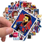 Messi Stickers Small Decals |50 Pcs| for Hydro Flasks Laptop Phone Case Computer Water Bottle