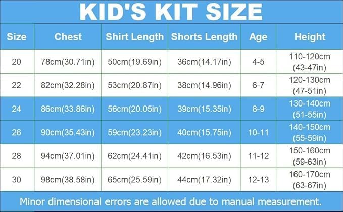Manchester City Haaland #9 Home Jersey Blue/White Youth Kit LOCAL STOCK