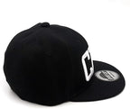 Ronaldo CR7 Embroidered Cap Hat Snapback Adjustable Black/White