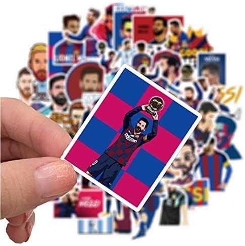 Messi Stickers Small Decals |50 Pcs| for Hydro Flasks Laptop Phone Case Computer Water Bottle
