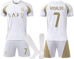 NASSR Riyadh Al Home 2024/25 Jersey Ronaldo CR7 #7 Kit Youth LOCAL STOCK