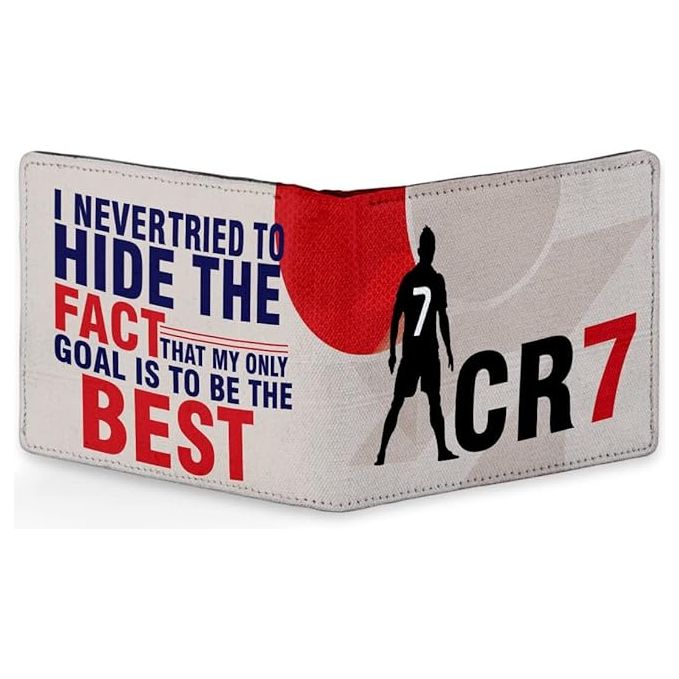 Cristiano Ronaldo CR7 Printed Pu Leather Wallet