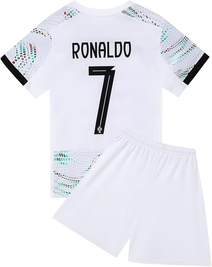 Portugal 2025/26 Away Jersey Ronaldo CR7 #7 Kit Youth (LOCAL STOCK)