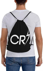 Football Legend Ronaldo CR7 Drawstring Bag | 36x30cm Midi Sized Backpack