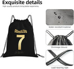 Football Legend Ronaldo Drawstring Bag | 36x30cm Midi Sized Backpack