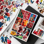 Ronaldo Stickers Small Decals |50 Pcs| for Hydro Flasks Laptop Phone Case Computer Water Bottle