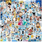 Messi Stickers Small Decals |100 Pcs| for Hydro Flasks Laptop Phone Case Computer Water Bottle