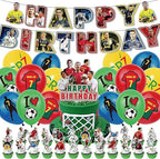 Ronaldo Soccer Theme Birthday Decorations Balloons, Banner, Cupcake Toppers & More