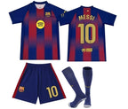 Barcelona Home Jersey Messi #10 Red/Blue Youth Kit (LOCAL STOCK)